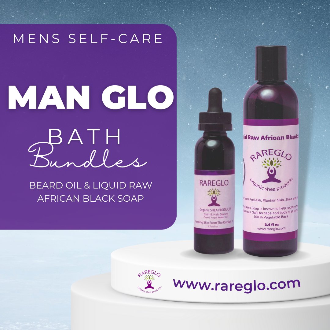 Man Glo Bath Collection