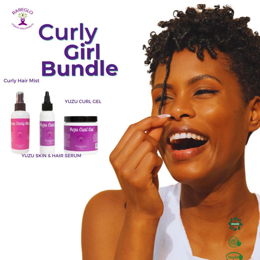 Yuzu Curly Hair Gel Bundle