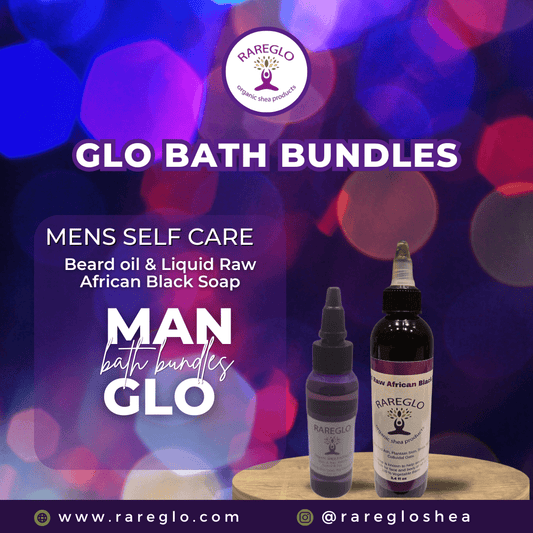 GLO Bath Bundle - RareGlo Organic Shea Products